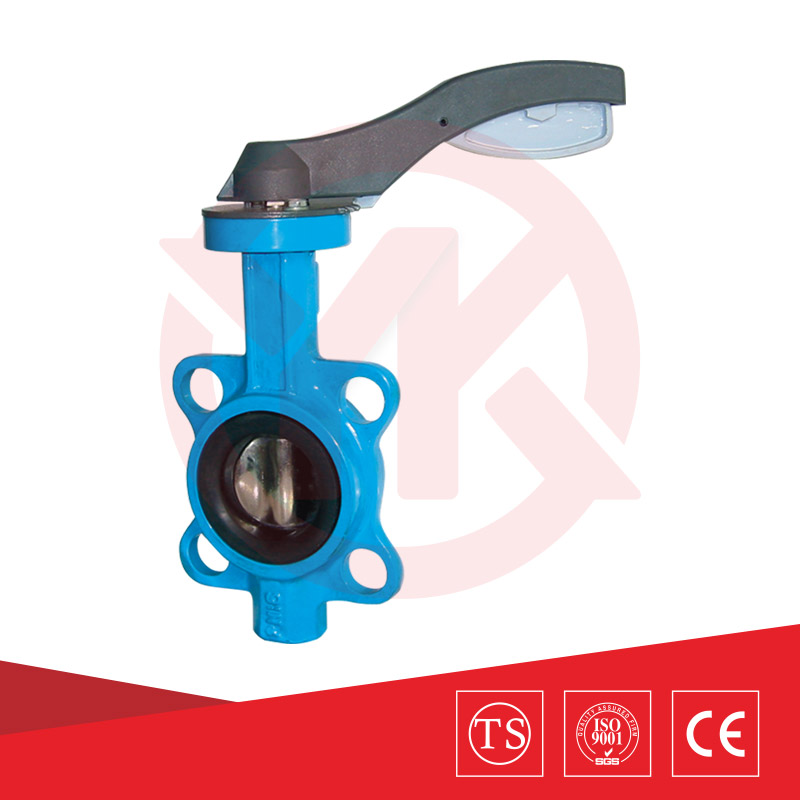 軟密封手動對夾蝶閥